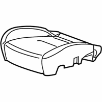 OEM 2015 Chevrolet Captiva Sport Seat Cushion Pad - 22809203