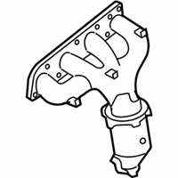 OEM 2010 Nissan Altima Manifold Assembly-Exhaust With Catalyst - 140E2-ZX31E