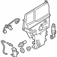 OEM Hyundai Reservoir & Pump Assembly-Washer - 98610-B1500