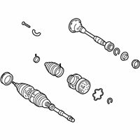 OEM 2001 Lexus RX300 Shaft Assy, Front Drive, RH - 43410-33202