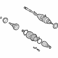 OEM 2000 Lexus RX300 Shaft Assy, Front Drive, LH - 43420-48042