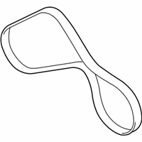 OEM 2008 BMW M6 Ribbed V-Belt - 11-28-7-835-483