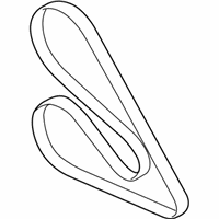 OEM 2010 BMW M5 Ribbed V-Belt - 11-28-7-838-226