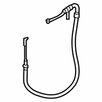 OEM BMW 640i xDrive Gran Turismo BOWD.CABLE, OUTSIDE DOOR HAND - 51-21-5-A07-7A3