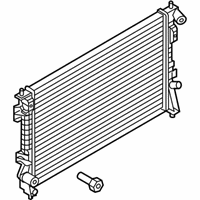 OEM 2012 Lincoln MKS Radiator - H2MZ-8005-V