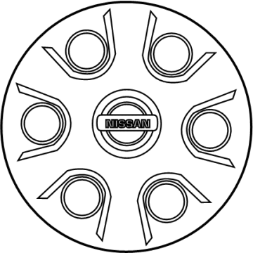 OEM 2022 Nissan Frontier CAP-DISC WHEEL - 40315-9BU0A