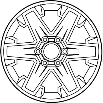 OEM Nissan Frontier WHEEL-ALUMINUM - 40300-9BU2A