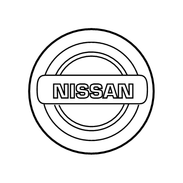 OEM 2022 Nissan Frontier ORNAMENT-DISC WHEEL - 40342-9BU0A