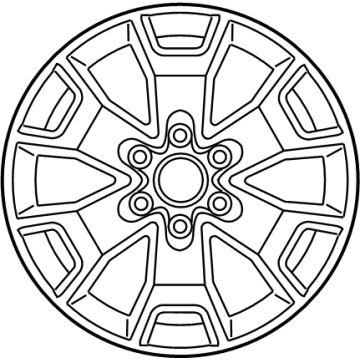 OEM 2022 Nissan Frontier WHEEL-ALUMINUM - 40300-9BU1A