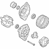 OEM Kia Soul Reman Alternator - 373002B970RU