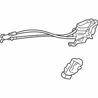 OEM 2003 Toyota Prius Rear Door Lock Assembly, Right - 69050-47020