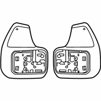 OEM 2017 BMW 330i Set, Shift Paddles - 61-31-9-242-983