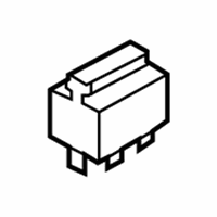 OEM BMW Relay W/ Changeover Function, Green - 61-36-6-980-177