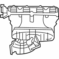 OEM 2010 Chrysler Sebring Intake Manifold - 4593916AA
