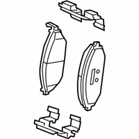 OEM 2018 Chevrolet Spark Front Pads - 42357463