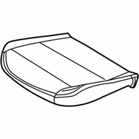 OEM 2006 BMW X5 Seat Upholstery - 52-10-8-099-306