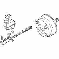 OEM 2014 Hyundai Genesis Booster & Master Cylinder Assembly - 58500-3M900