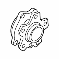 OEM 2018 BMW M5 Wheel Hub With Bearing, Front - 31-10-7-857-069