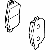 OEM 2006 Infiniti M35 Pad Kit - Disc Brake - D1060-CA093