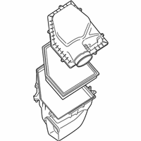 OEM 2018 BMW X3 Intake Silencer - 13-71-8-620-473