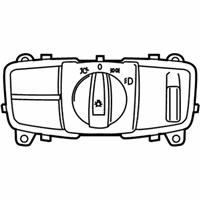 OEM 2019 BMW 230i Headlight Switch - 61-31-6-847-515