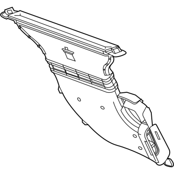 OEM 2021 Chevrolet Silverado 3500 HD Air Inlet Duct - 84684674