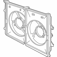 OEM Pontiac GTO Shroud, Engine Coolant Fan - 92145776