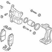 OEM 2022 Hyundai Venue Brake Assembly-FR, LH - 58110-K2000
