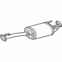 OEM 2017 Lexus GX460 Center Exhaust Pipe Assembly - 17420-38150