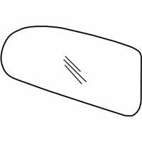 OEM 2007 Hyundai Elantra Mirror & Holder-Outside Rear, RH - 87621-2H420