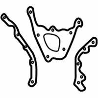 OEM BMW 645Ci Gasket For Timing Case - 11-14-1-439-717