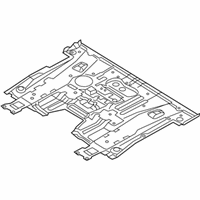 OEM 2016 Chevrolet City Express Front Floor Pan - 19317194