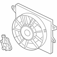 OEM Ford Fan Assembly - 4W4Z-8C607-AA