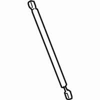 OEM 2010 BMW M3 Gas Pressurized Spring For Trunk Lid - 51-24-7-127-875