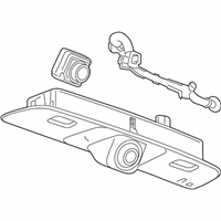 OEM Chevrolet License Lamp Assembly - 84725116