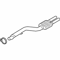 OEM 2014 BMW 535d xDrive Catalytic Converter - 18-30-8-572-012