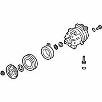 OEM 2007 Chevrolet Aveo Compressor Assembly - 95234615