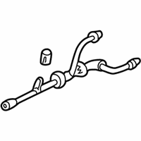 OEM 1999 Honda Odyssey Pipe A, Suction (Single) - 80321-S0X-A21