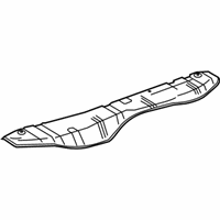 OEM Toyota Sequoia Heat Shield - 58156-0C011