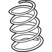 OEM Lexus RX350 Spring, Coil, Front - 48131-0E022