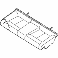 OEM 2010 Nissan Altima Cushion Assembly Rear Seat - 88300-ZX30C