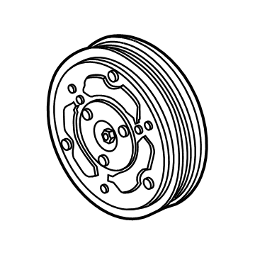 OEM Cadillac Clutch & Pulley - 84554904