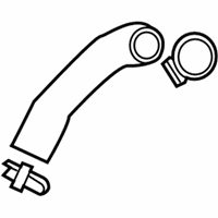 OEM 2018 Cadillac ATS By-Pass Hose - 12662888