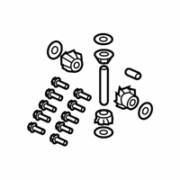OEM 2020 Jeep Wrangler Gear Kit-Center Differential - 68398731AA
