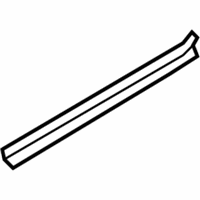 OEM Infiniti Seal-Rear Door Partition, RH - 82838-4GA0A