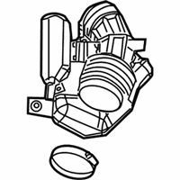 OEM 2004 Infiniti FX45 Duct Assembly-Air - 16576-CG200