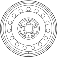 OEM 2021 Hyundai Venue Temporary Wheel Assembly - 52910-2K905