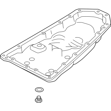 OEM 2022 Nissan Rogue Sport Pan Assy-Oil - 31390-3VX0C