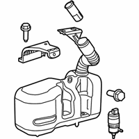 OEM 2018 Ram ProMaster 1500 Reservoir-Windshield Washer - 68134379AA