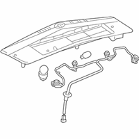 OEM 2006 Cadillac CTS Combo Lamp Assembly - 19208231